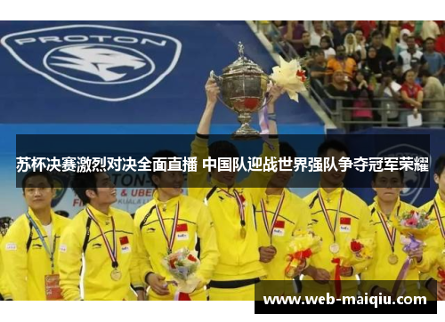 苏杯决赛激烈对决全面直播 中国队迎战世界强队争夺冠军荣耀 苏杯决赛激烈对决全面直播 中国队迎战世界强队争夺冠军荣耀